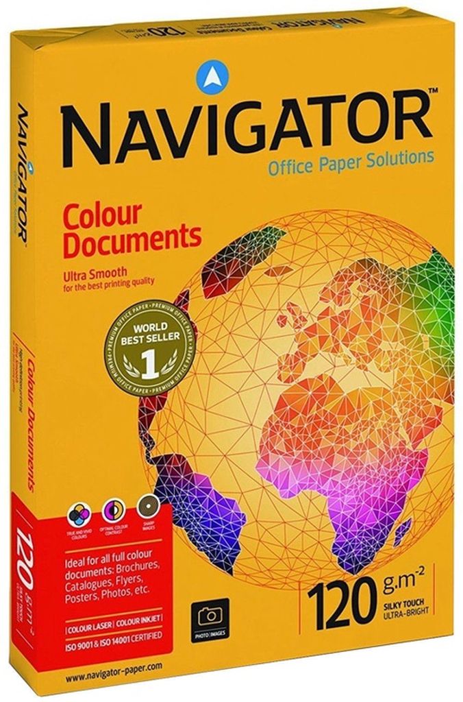 Папір офісний 120 г/м2 Navigator Colour Documents